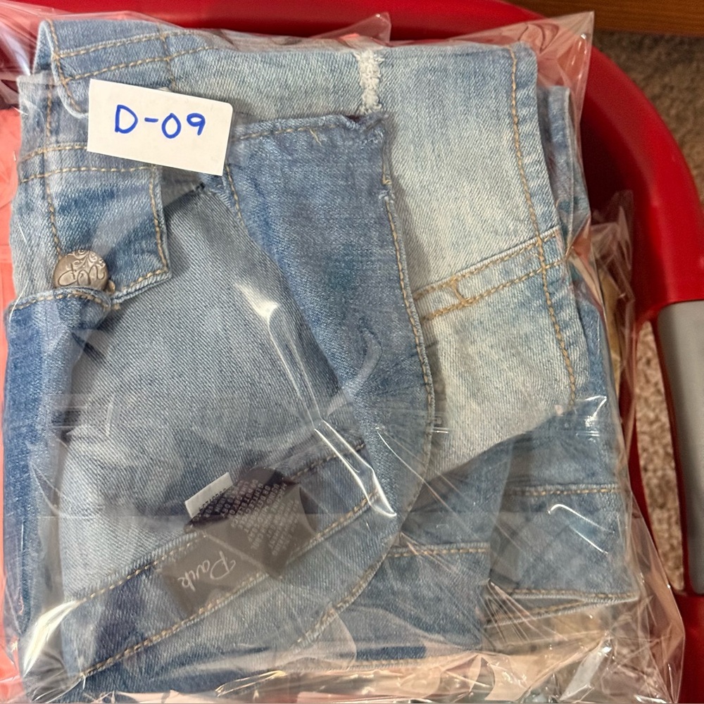 Wishful Park‎ Blue Denim Distressed Vest size Medium Grunge Western Core - Picture 11 of 11